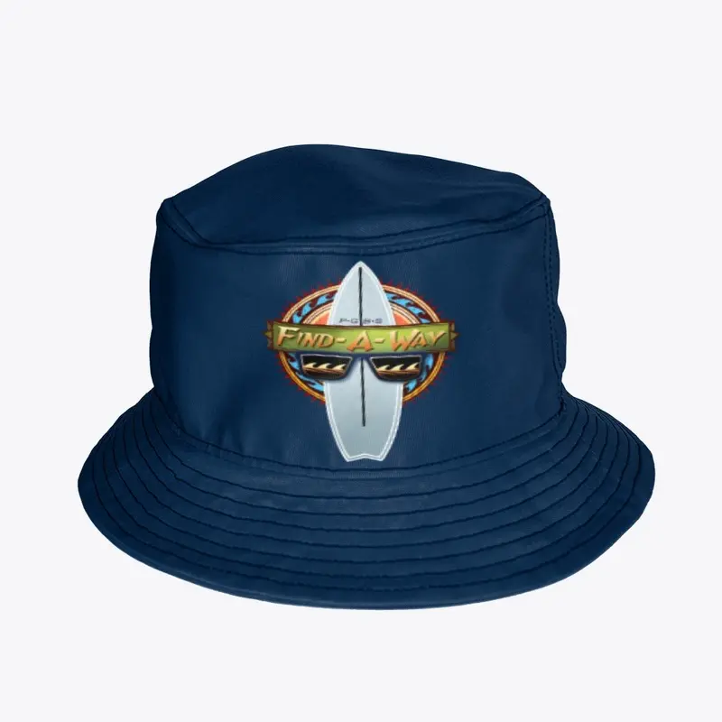 Blind Surfer's FIND A WAY bucket hat